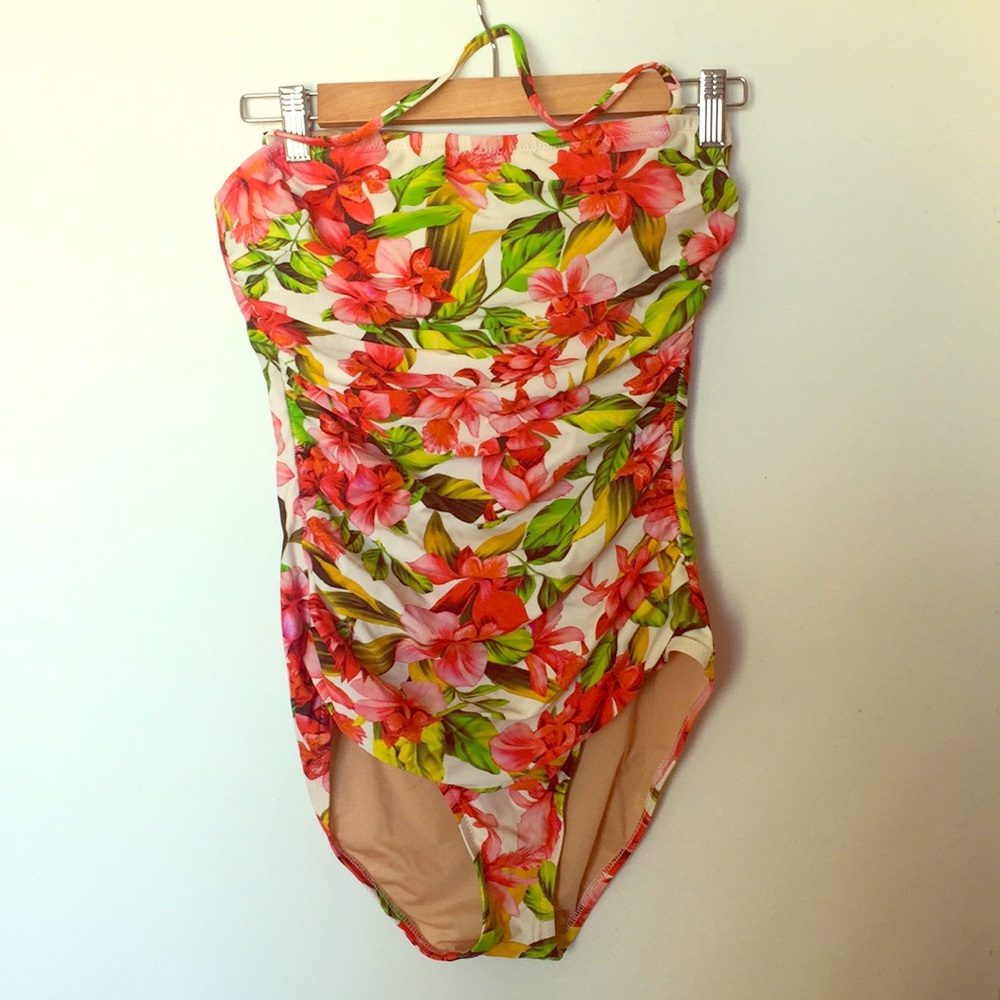 J. Crew bandeau one-piece!